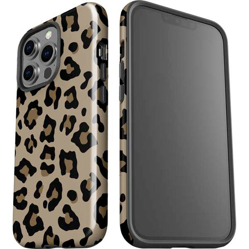 Leopard Print iPhone 15 Pro Impact Case